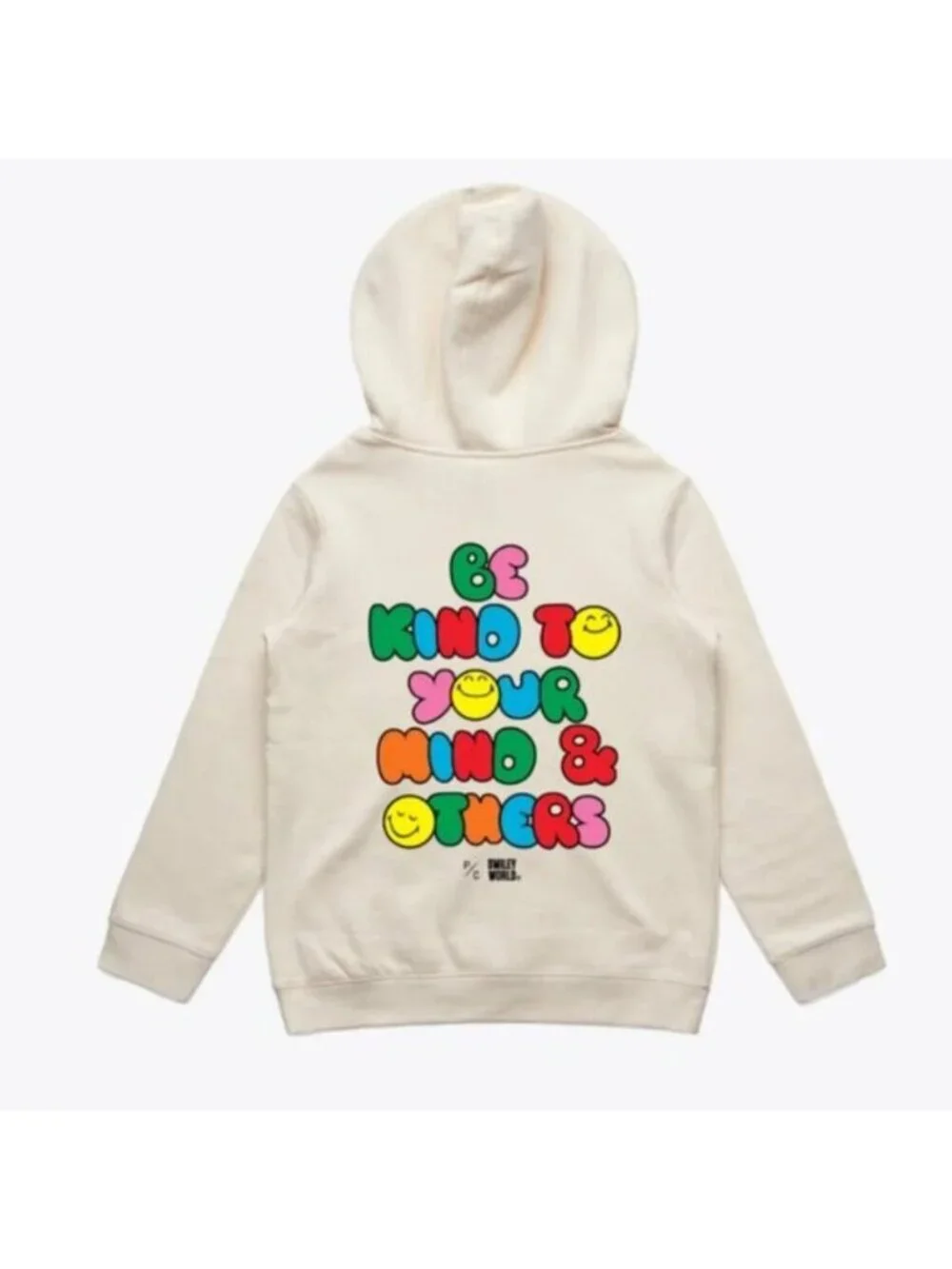 P/C x SmileyWorld Youth Be Kind To Your Mind Peace Print Hoodie Size Large